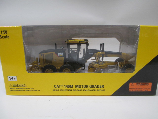 CAT 140M モーターグレーダー 1:50スケール ノースコット1／50スケール