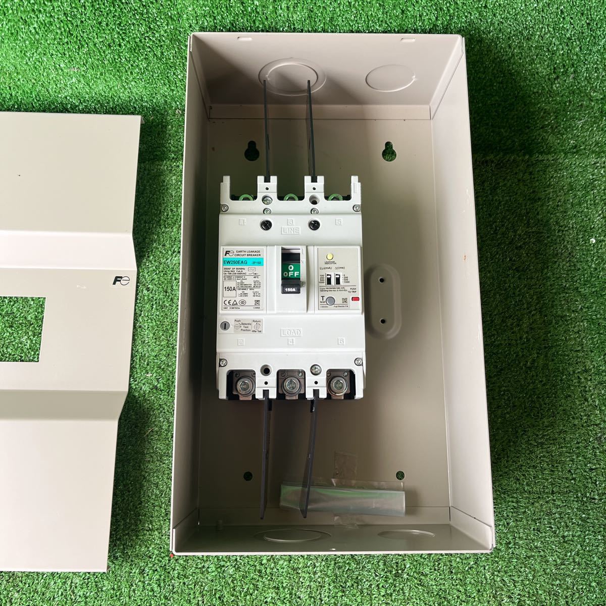 富士電機 漏電遮断器 ノーヒューズブレーカー EW250EAG 3P 150A 富士 