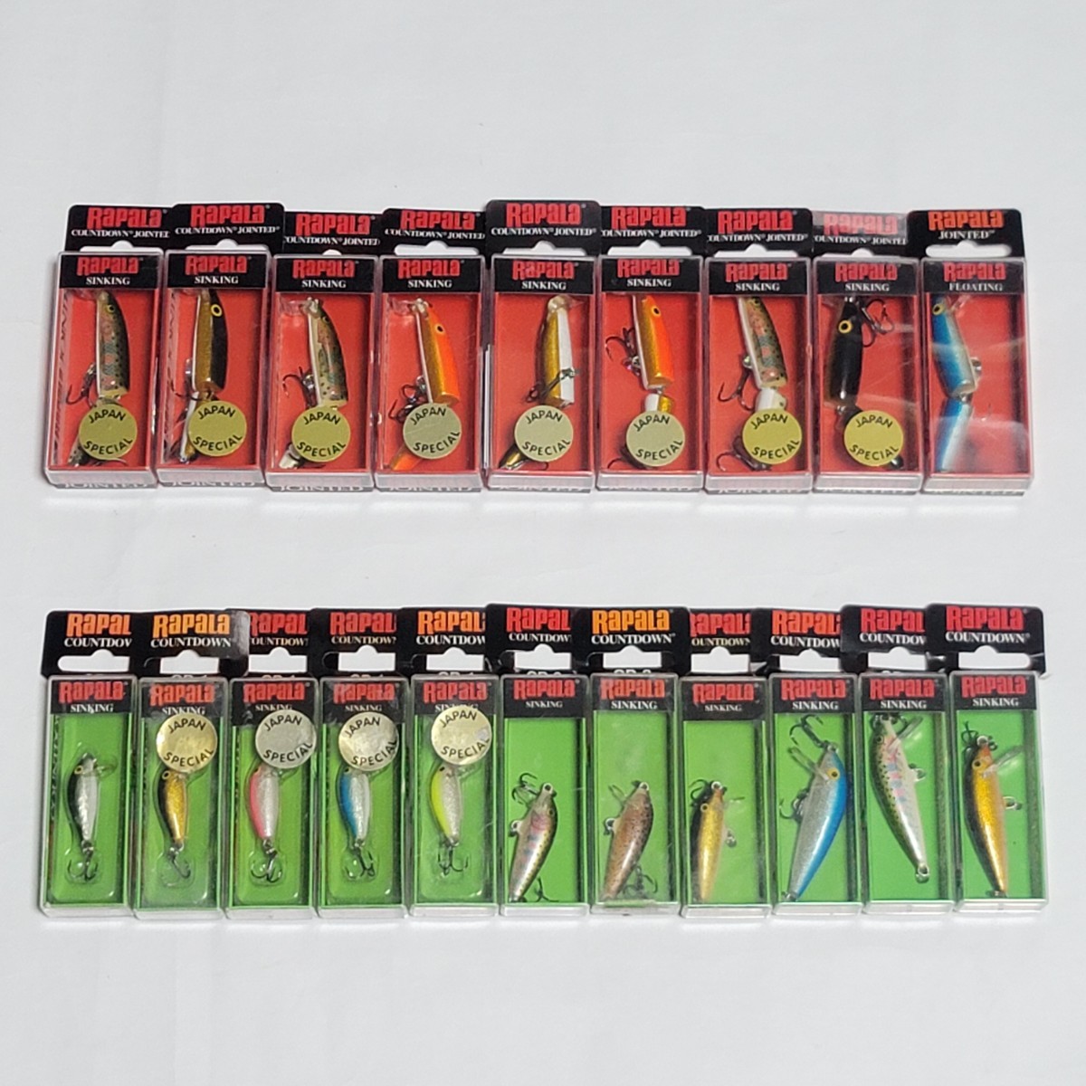 未使用品 Rapala ルアー 20点まとめ シンキング 釣り針 投げ釣り鉤 