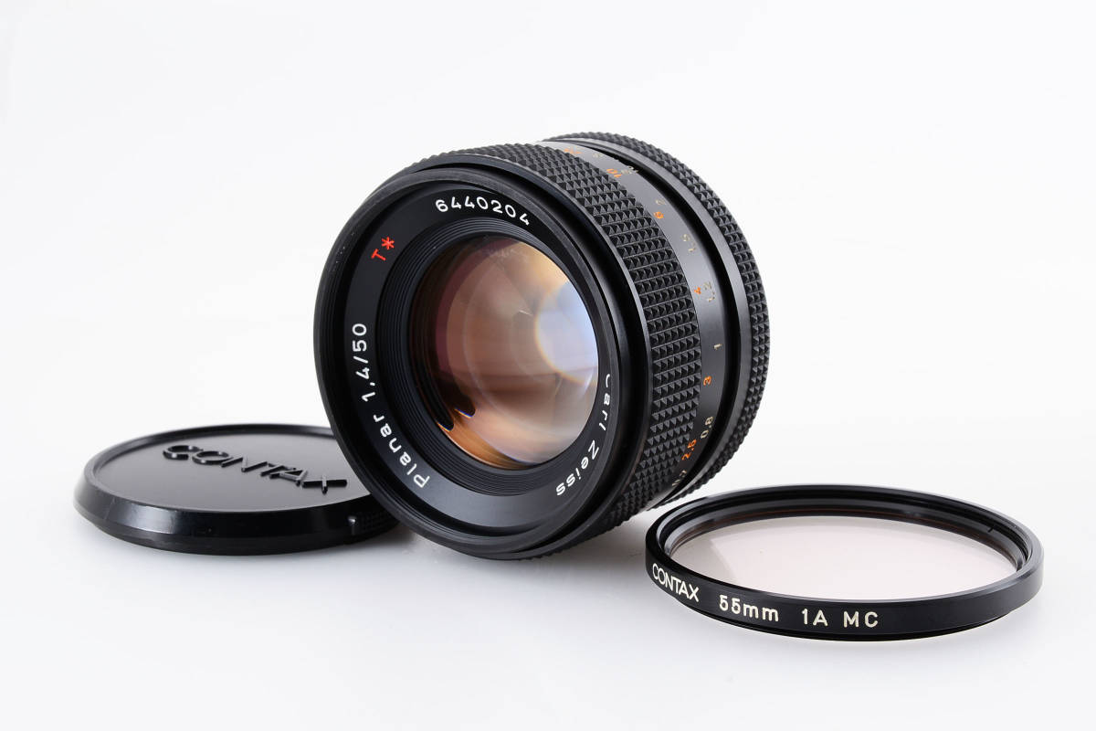 ☆美品☆ CONTAX コンタックス Carl Zeiss Planar 85mm F1.4 T* AEG ☆