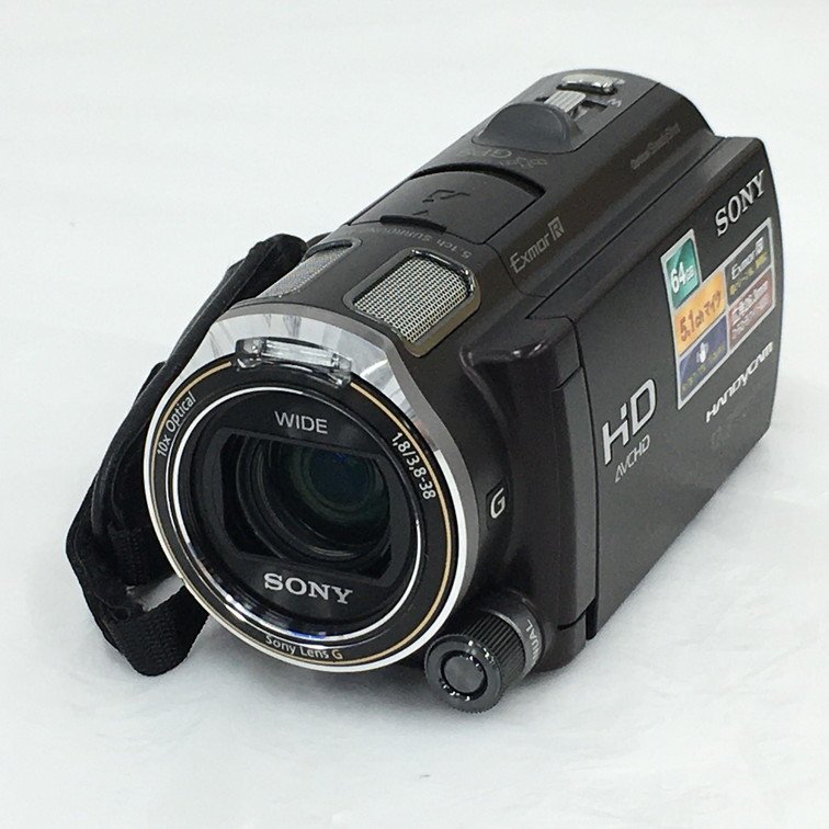 【BFBD9031】ソニー SONY HD HANDYCAM HDR-CX550V　通電確認済み