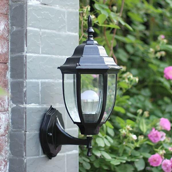 ブラケットライト モダン アンティーク 格子 玄関灯 レトロ 門灯 庭園灯 屋外 壁付け 北欧風 ヨーロッパ 外灯 街灯