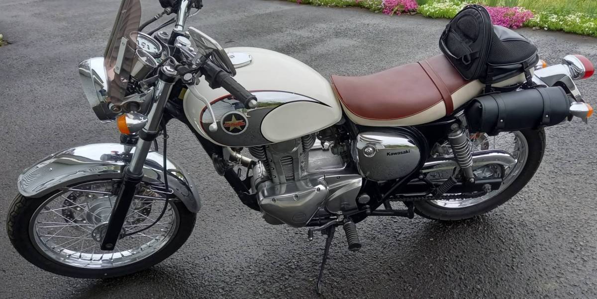 カワサキエストレヤRS BJ250-G3 2004クロームバージョン 限定車 走行