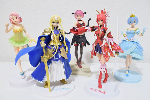 1円スタート大量処分】美少女フィギュア 22体セット(Fate、艦これ 