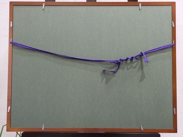 超美品 直筆サイン有 佐野せいじ作 『荘川櫻』 木版画 エディション