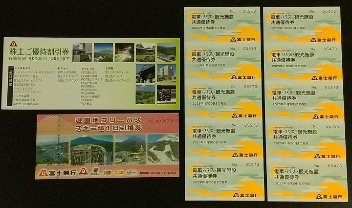 【低価，高品質】 富士急行 株主優待券 富士急ハイランド フリーパス3枚相当＋冊子1冊(富士急ハイランド)｜売買されたオークション情報、yahooの商品情報をアーカイブ公開 - オークファン 富士急ハイランド