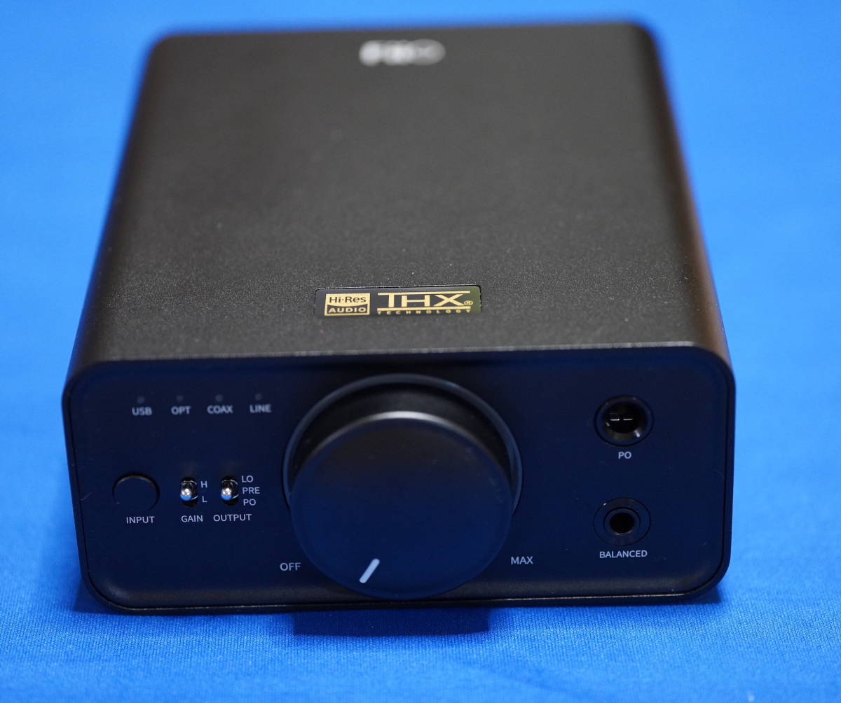 FiiO K7 小型 据え置き ヘッドフォンアンプ USBDAC内蔵 デュアル構成 