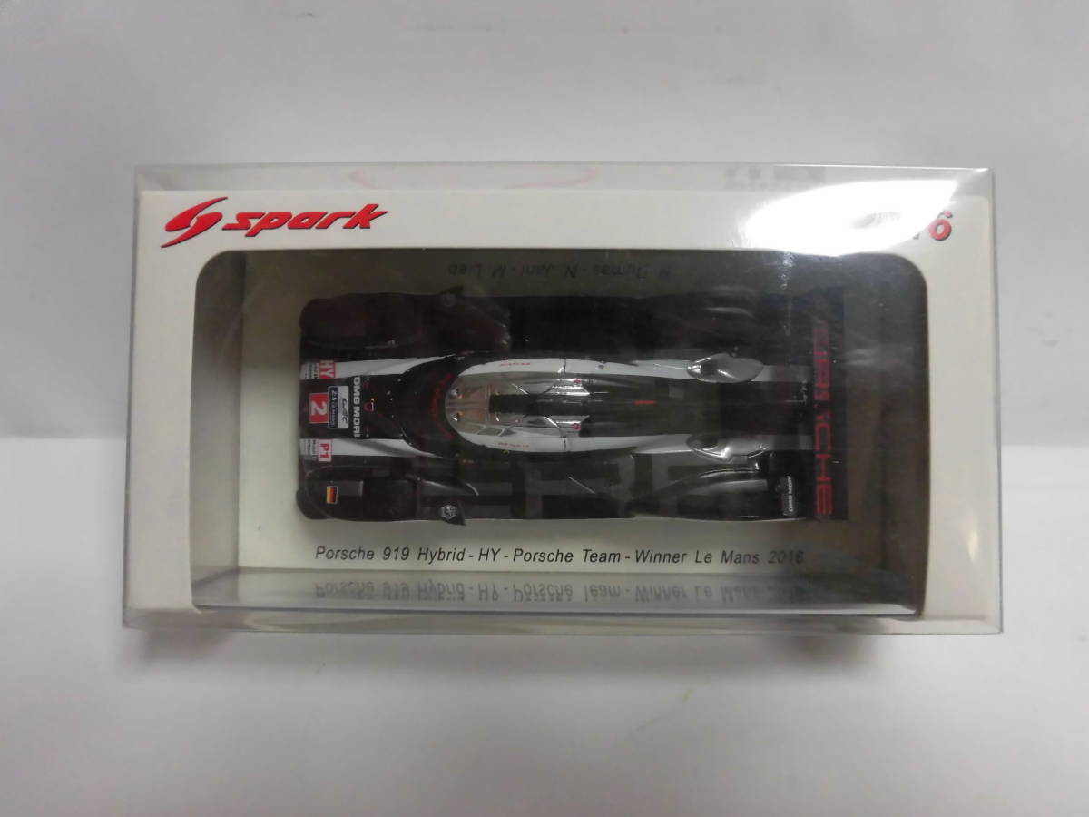 Spark model 1/43 43LM16 Porsche ポルシェ 919 Hybrid ハイブリッド 