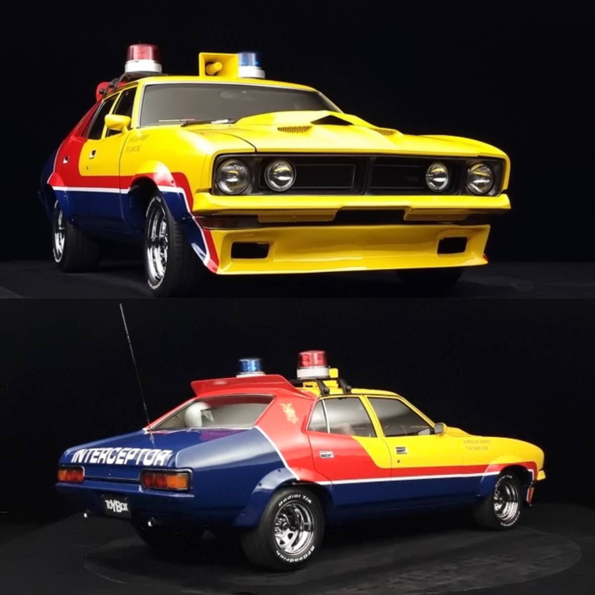 おもちゃ 1/18 グリーンライト マッドマックス インターセプター 劇中車 XB