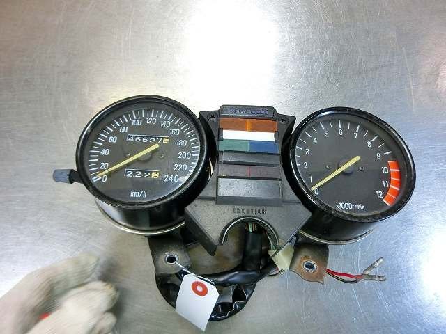 Z750FX-3 純正メーターAssy、綺麗、240km/h表示☆KZ750E、Z750FX-2、逆