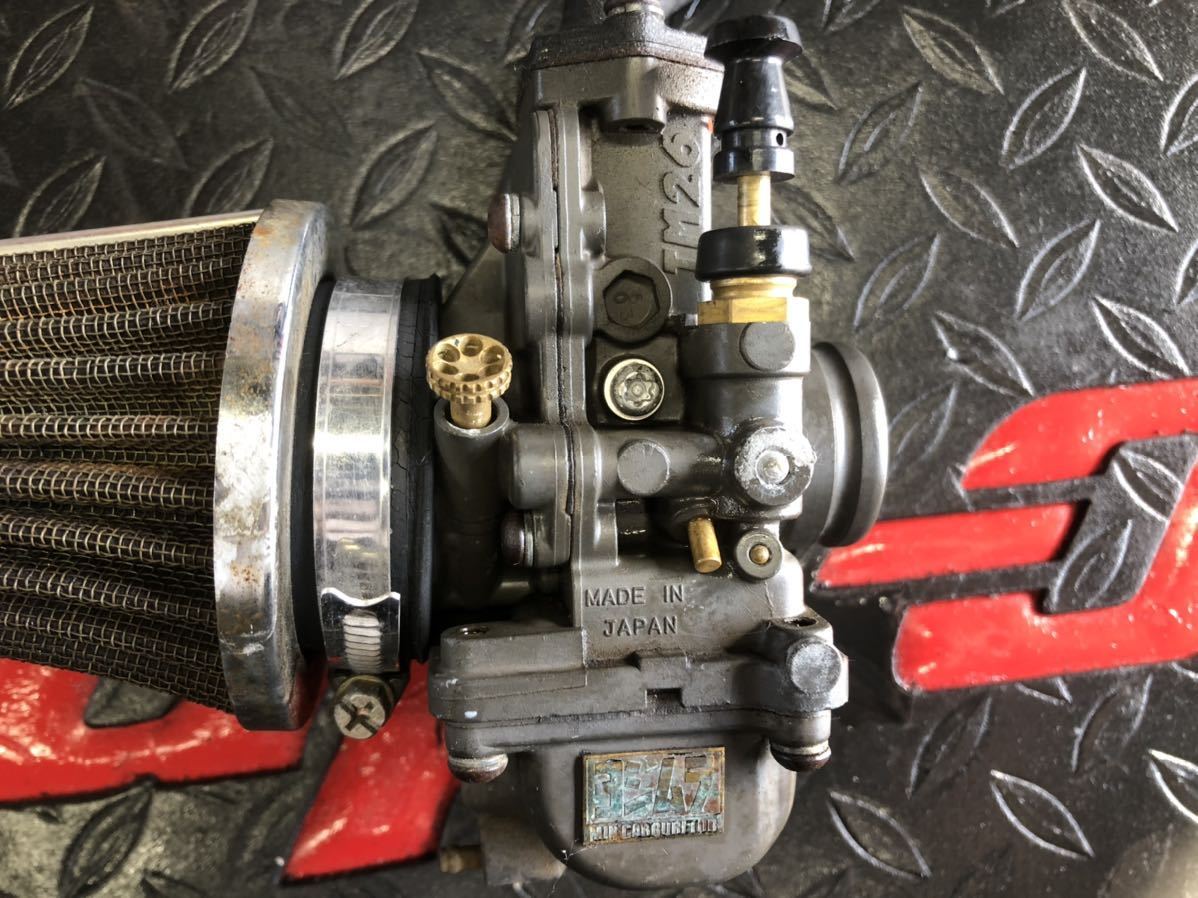 TM26 穏便 キャブレターと金具セット