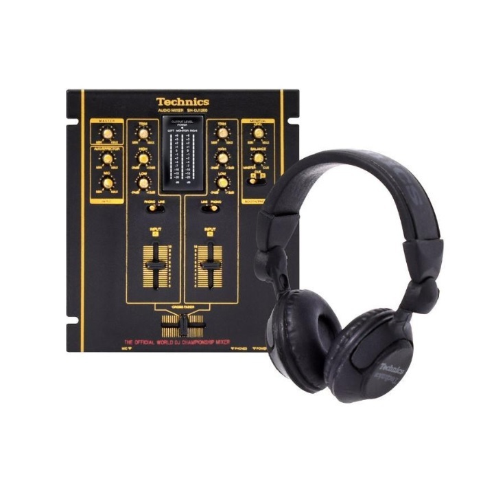 新品 Technics テクニクス ミキサー＆ヘッドフォン SH-DJ1200 EAH