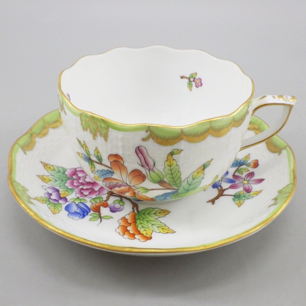 1円～ HEREND ヘレンド ヴィクトリアブーケ インドの華多彩色 カップ