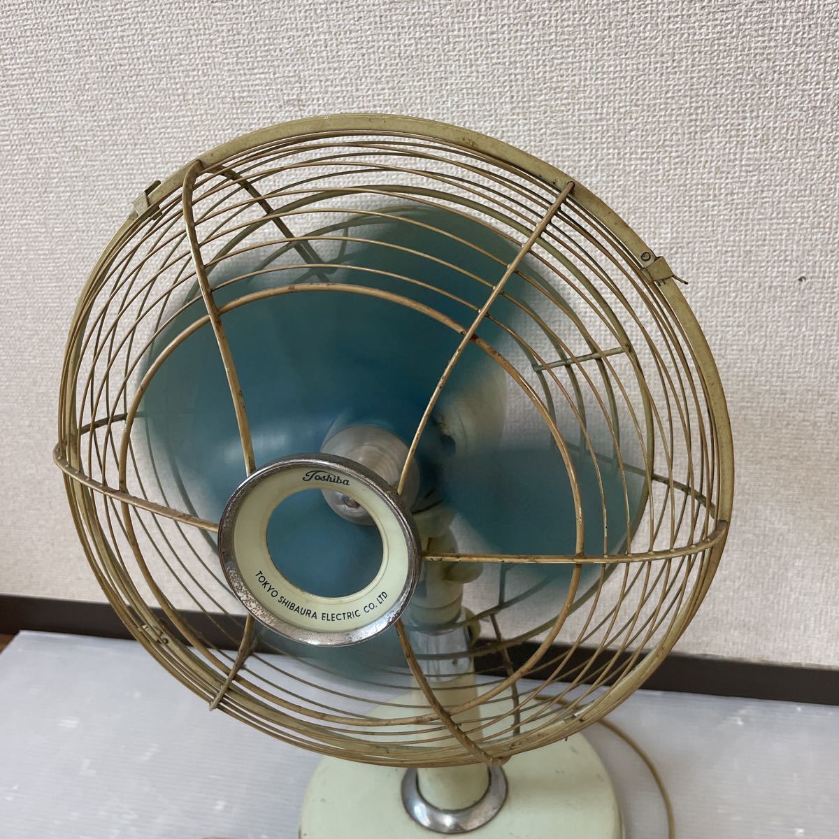 東芝 TOSHIBA HK形 25CM 扇風機 アンティーク昭和レトロ (扇風機