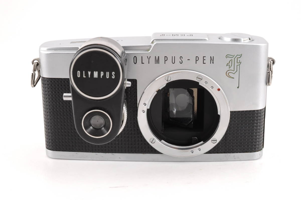 動作品 オリンパス OLYMPUS PEN-F ペン ボディ MF 一眼レフ フィルム