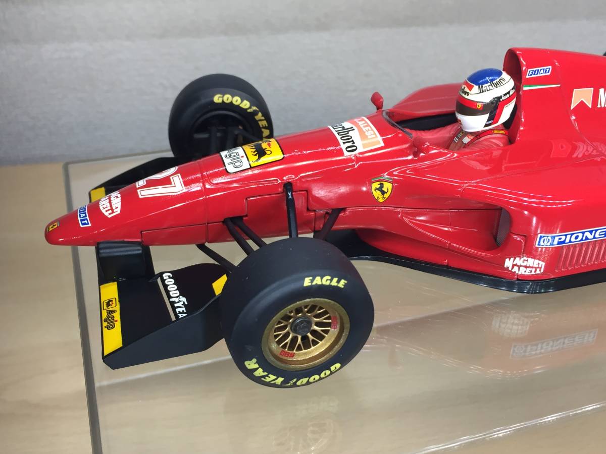 ミニチャンプス 1/18 フェラーリ 412T1 1994年 ジャン アレジ マルボロ 