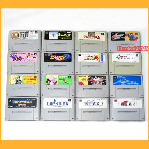 SFC SFC スーパーファミコンソフト 100本セット ダブリあり レトロ