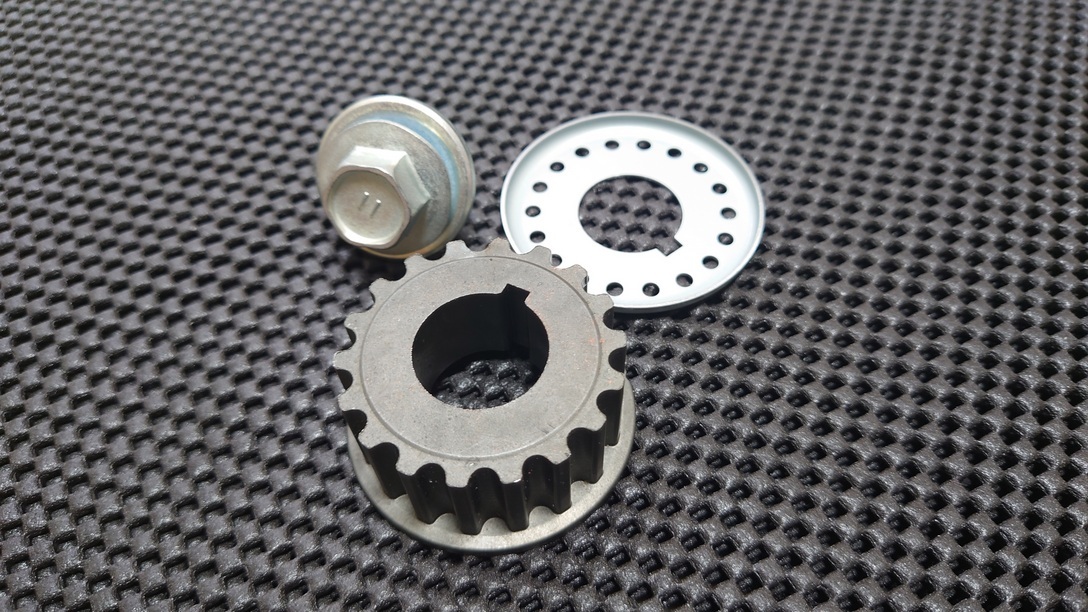 AE86／4AG・20バルブ用タイミングギヤセット☆(適合)AE101後期・AE111☆クランクシャフト☆タイミングベルトガイド☆ボルト