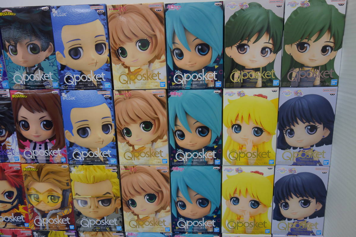 アニメ ゲーム フィギュア 大量まとめ売り Qposket 未開封 084）未開封 Qposket フィギュア 32体まとめ プライズ セーラームーン