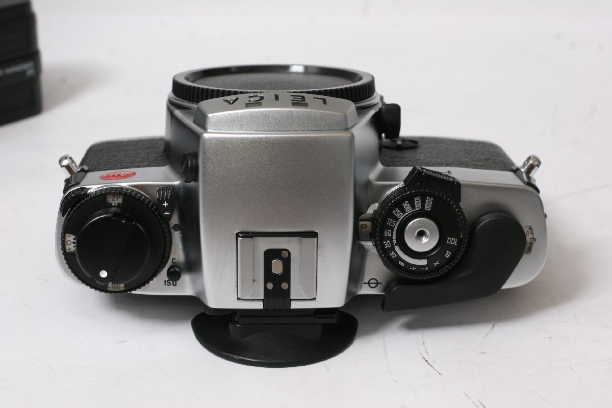 ☆1円～中古良品☆LEICA・ライカ R5シルバー/ワインダーR付ボディ！ R5