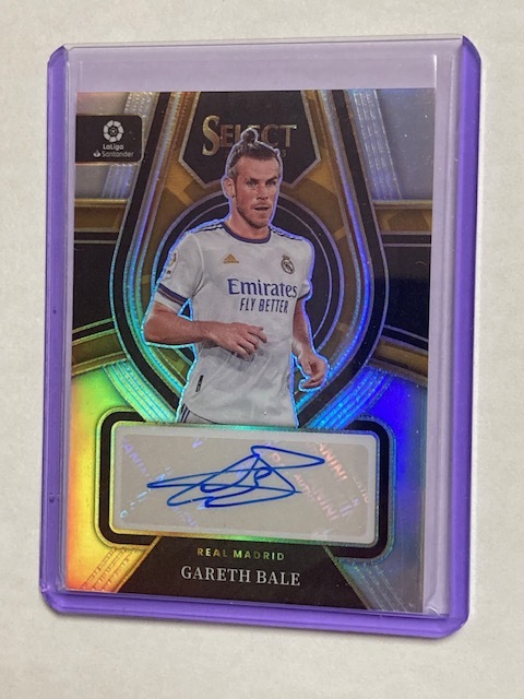 2022-23 Panini Selct La Liga Soccer Autograph Gareth Bale Real