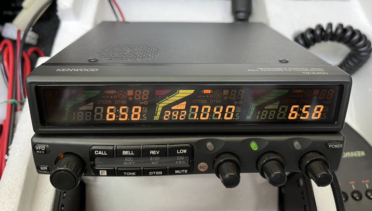 アマチュア無線 KENWOOD TS-940V HFトランシーバー 通電確認済 美