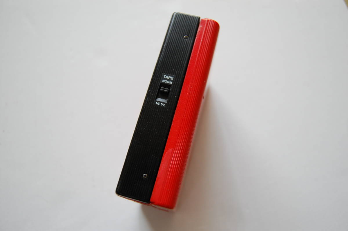 ジャンク☆SONYソニー☆WALKMANⅡ☆ウォークマン2☆WM-2☆赤レッド☆