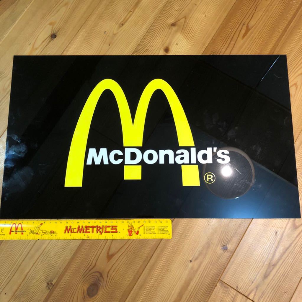 レア　マクドナルド　グリマス　クーポン　ストアディスプレイ　看板　サイン　店舗用 マクドナルド 看板 70's 店舗用 ディスプレイ USA サイン McDonald's