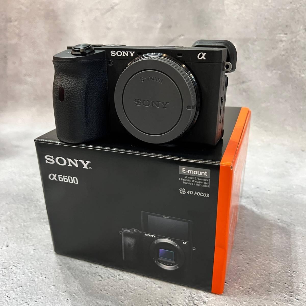 動画確認済み】SONYα6600 ボディ ILCE-6600【ショット数 1，423