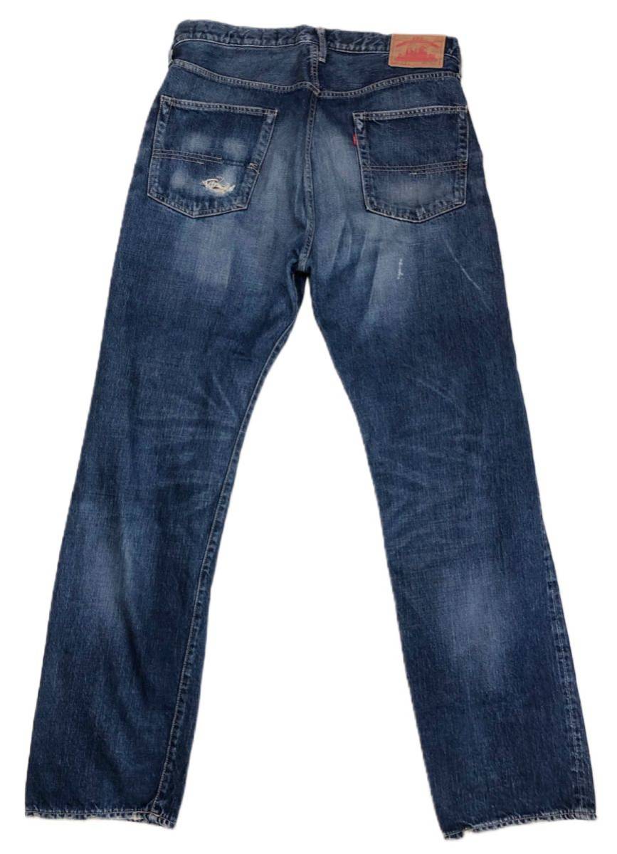 7846《AUTHENTIC WEAR ALWAYS AWA エーダブルエー》激シブ色落ち
