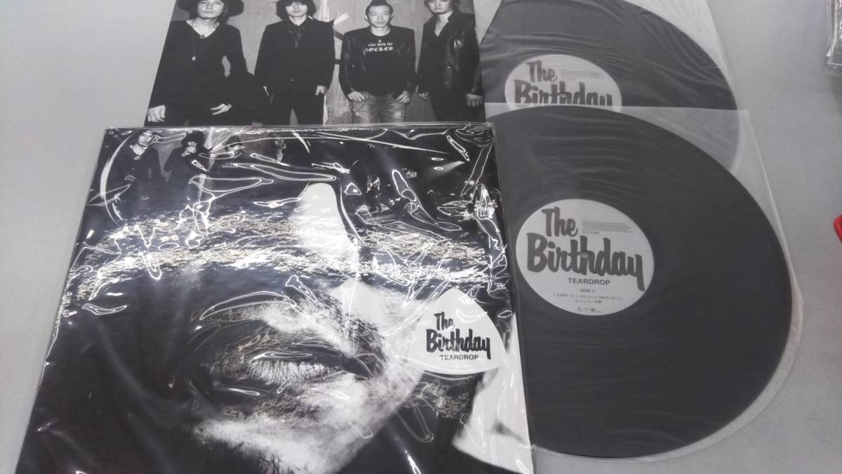 【美品】The Birthday　TEARDROP アナログ　レコード The Birthday Tear Drop レコード 【公式通販】