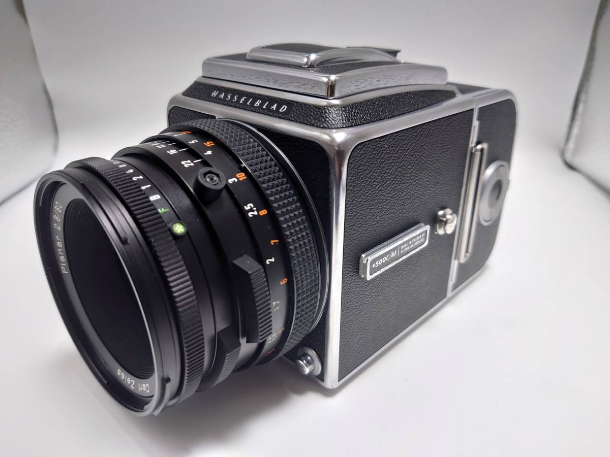 HASSELBLAD ハッセルブラッド 500 C/M planar 2.8/80 中判カメラ