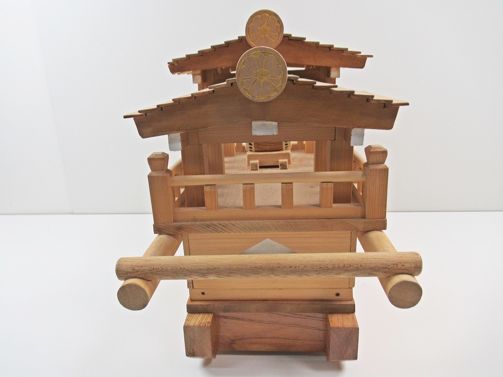 ◇[A89]木製 だんじり 模型 ミニチュア 木製手作り完成品 工芸品