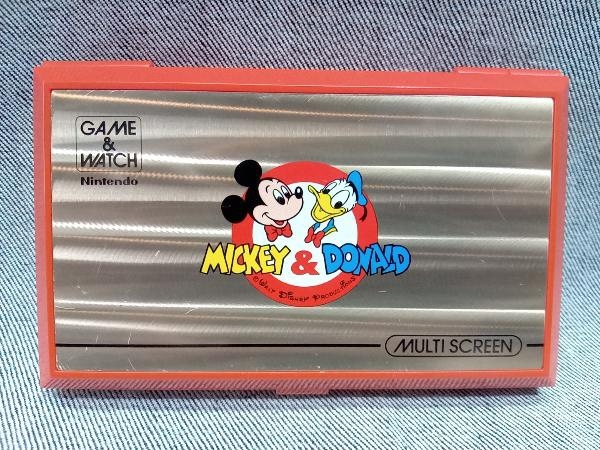 任天堂 マルチ ミッキー＆ドナルド ～ゲーム どこでもGAME&WATCH
