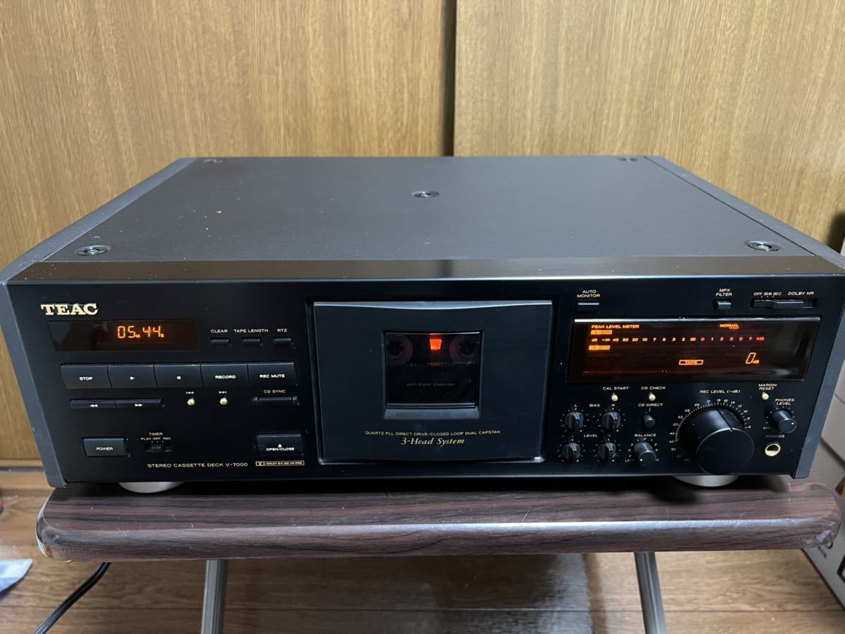 TEAC ティアック V-7000 カセットデッキ【ジャンク品】 V-7000