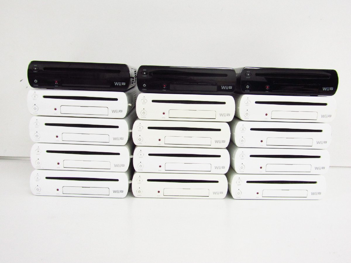 WiiUジャンク品本体のみ　ジャンク品 WiiU 本体 大量 まとめ 15台セット ※ジャンク品 ☆2137 本体 ジャンク