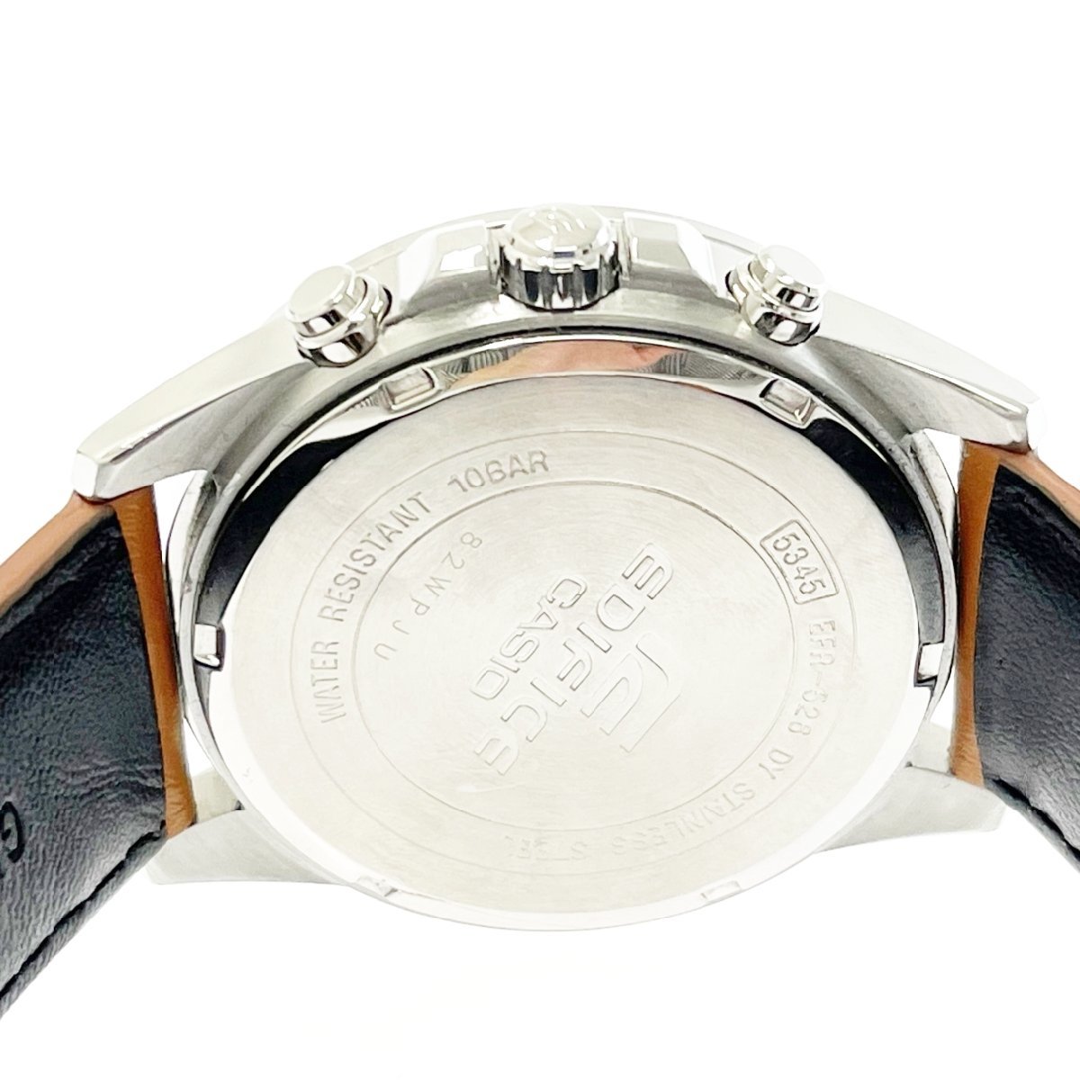 1円スタート】【箱付き・訳あり品】CASIO カシオ EFR-526 エディフィス