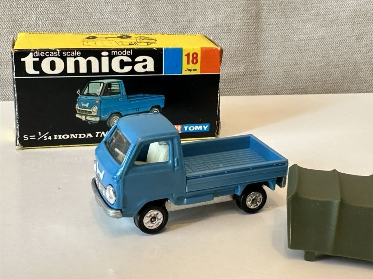 1円〜【希少】トミカ 黒箱#20 ホンダ TN360 郵便車 s=1/54 郵便