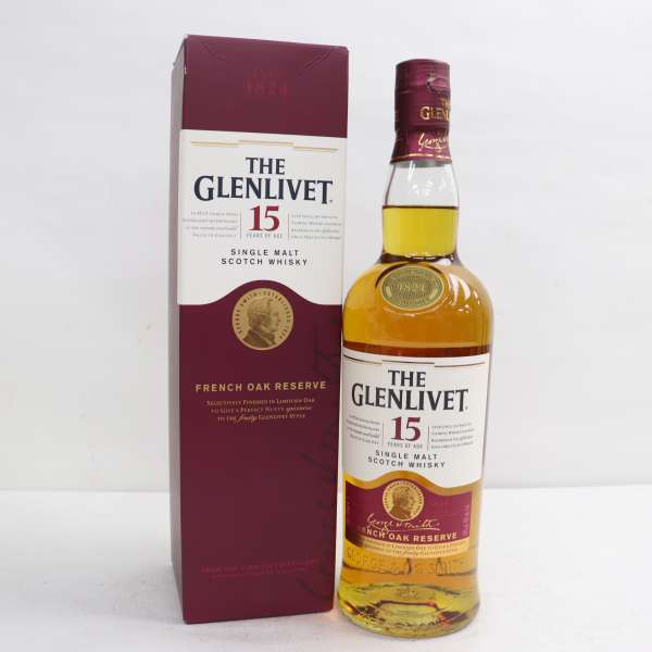 1円～GLENLIVET（グレンリベット）15年 フレンチオーク リザーブ 40％ 700ml T23F250031
