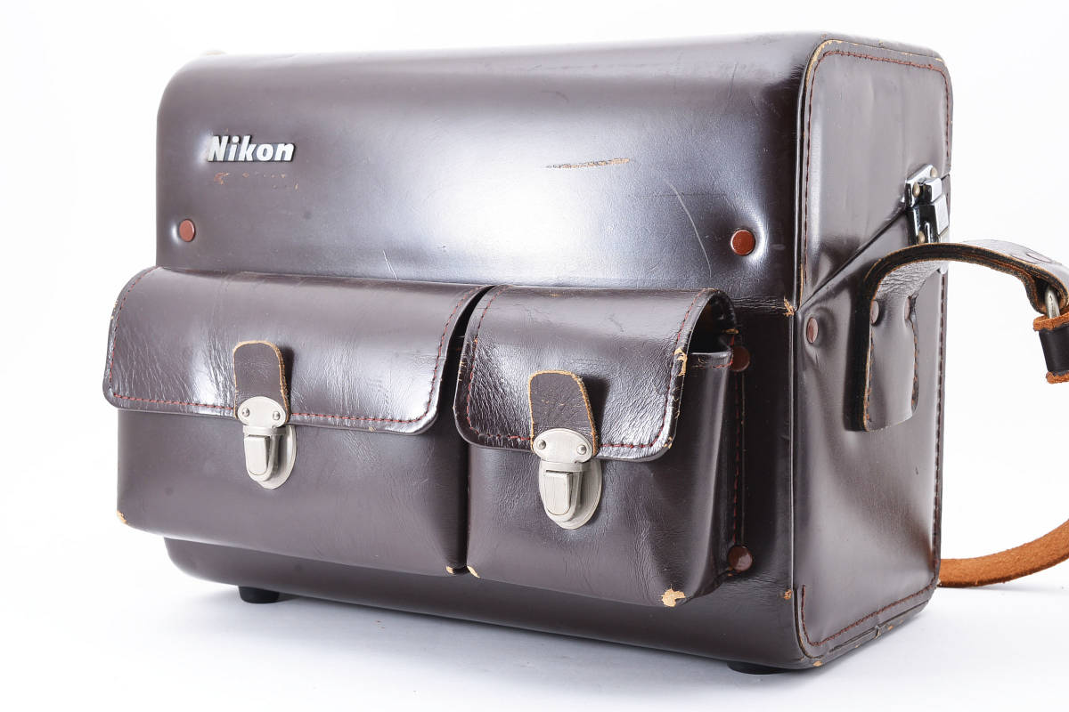 ヴィンテージ カメラケース Nikon F90 カメラ本体 付属品フルセット おまけポーチ付き ニコン純正 高級革カメラケース NIKON FB-5 ガゼット
