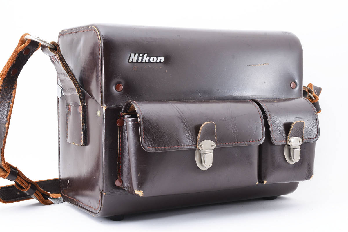 おまけポーチ付き ニコン純正 高級革カメラケース NIKON FB-5 ガゼット