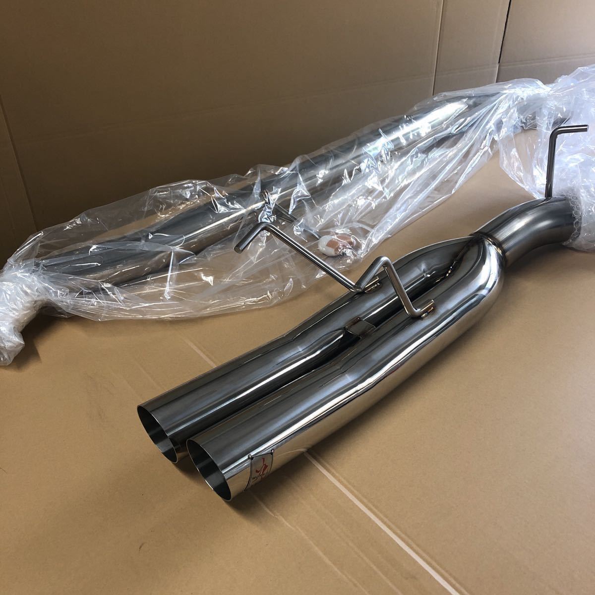 大塚風 鼓膜破り オールステンレスデュアルマフラー 品 s13/180SX 用 
