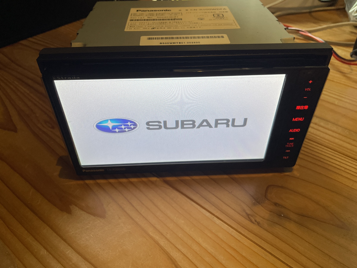 Panasonic Strada パナソニック ストラーダ HDDナビ CN-R500Dナビ