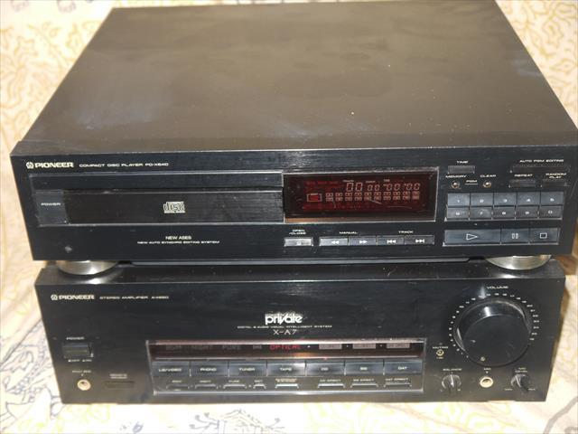 PIONEER パイオニア A-X650 PD-X640 中古 音出し確認済 現状(システム