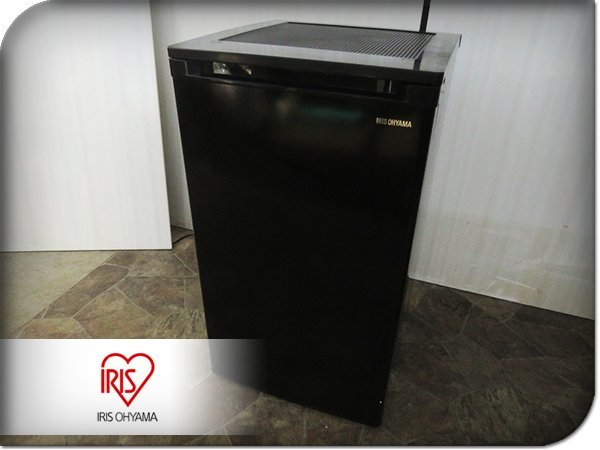 ■展示品■IRIS OHYAMA/アイリスオーヤマ■ノンフロン冷凍庫■60Ｌ■前開き式/耐熱トップテーブル■2023年製■IUSD-6B-B■kdn465m