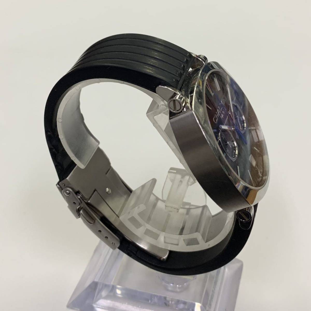 CHAUMET ショーメ メンズ腕時計 ダンディ クロノグラフ 1229-4536A 