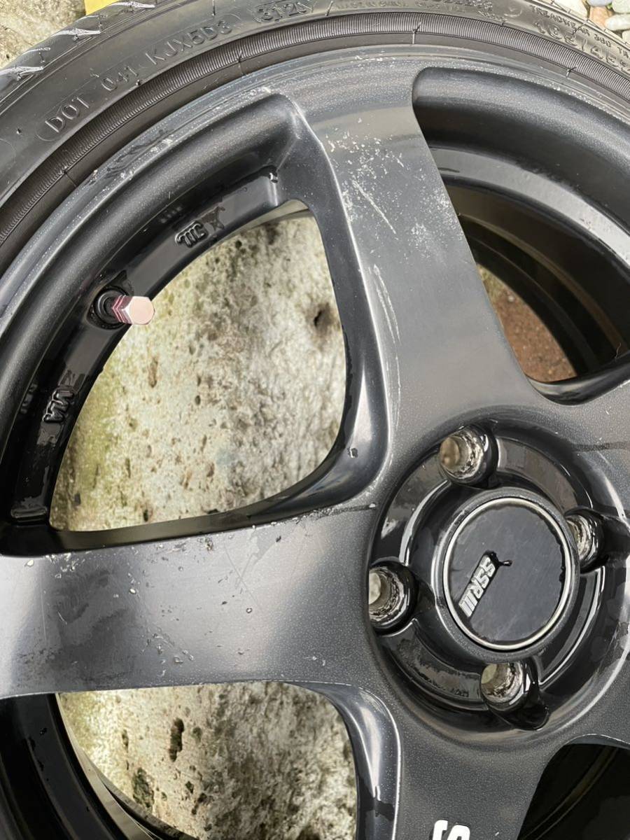タナベ SSR GTV01 16インチ 5.5J 4穴PCD100 タイヤ165/45/16