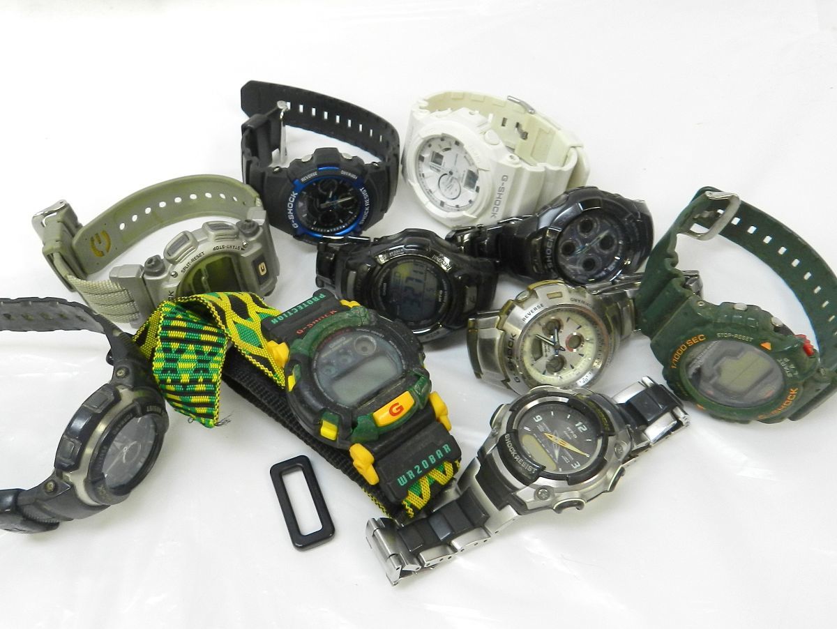 CASIO G-SHOCK 腕時計 カシオ 1000円スタート 腕時計まとめ - 1円