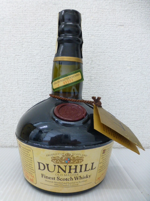 □【未開栓】 Dunhill OLD MASTER SCOTCH WHISKEY 750ml 43% ダンヒル