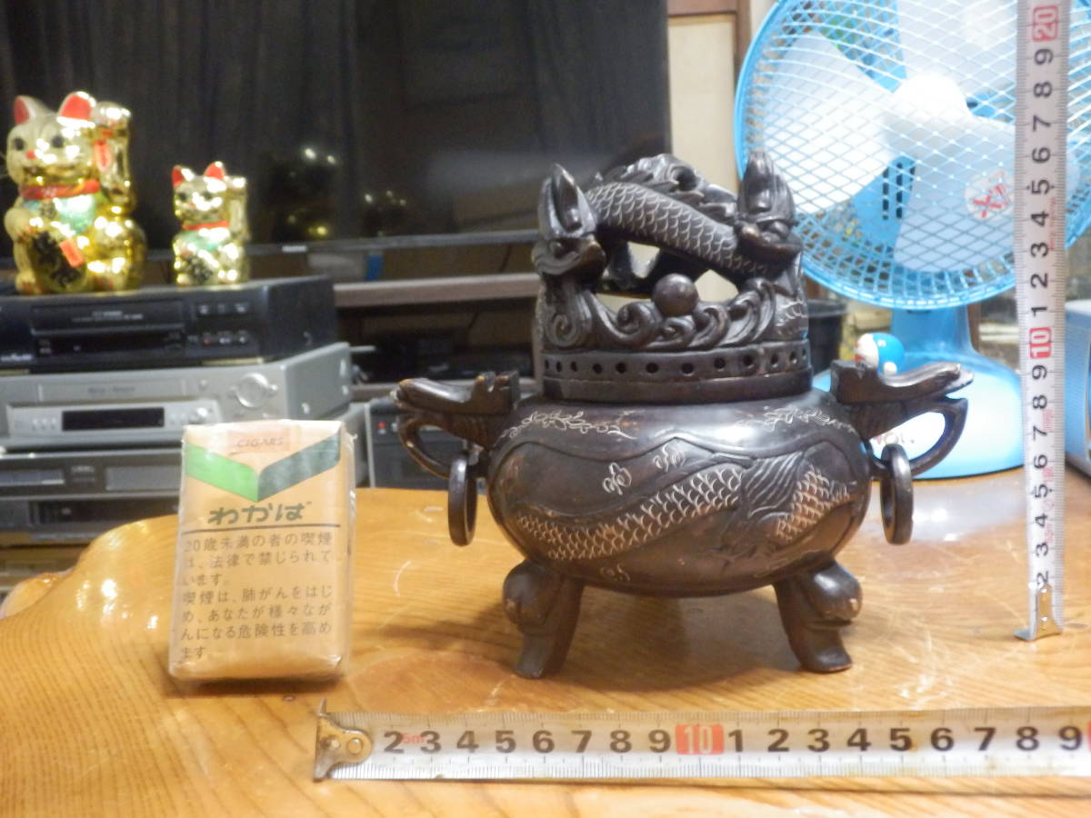 時代鉄釜 茶道具 1円～ 古美術 骨董 工芸品 鉄釜 茶器 唐銅 【公式通販】